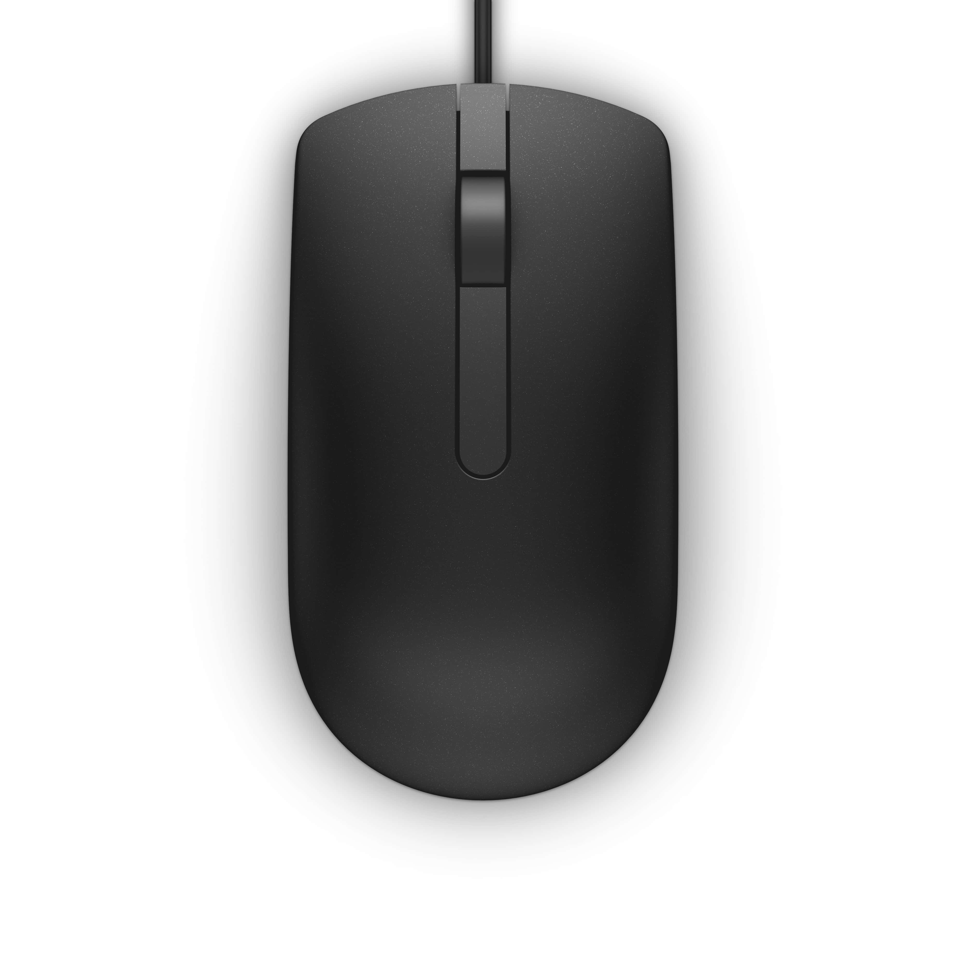 DELL MS116 muis Kantoor Ambidextrous USB Type-A Optisch 1000 DPI (RFDYY) thumbnail