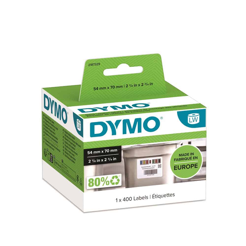 DYMO LabelWriter 70mm x 54mm Stock Rot (2187329) thumbnail