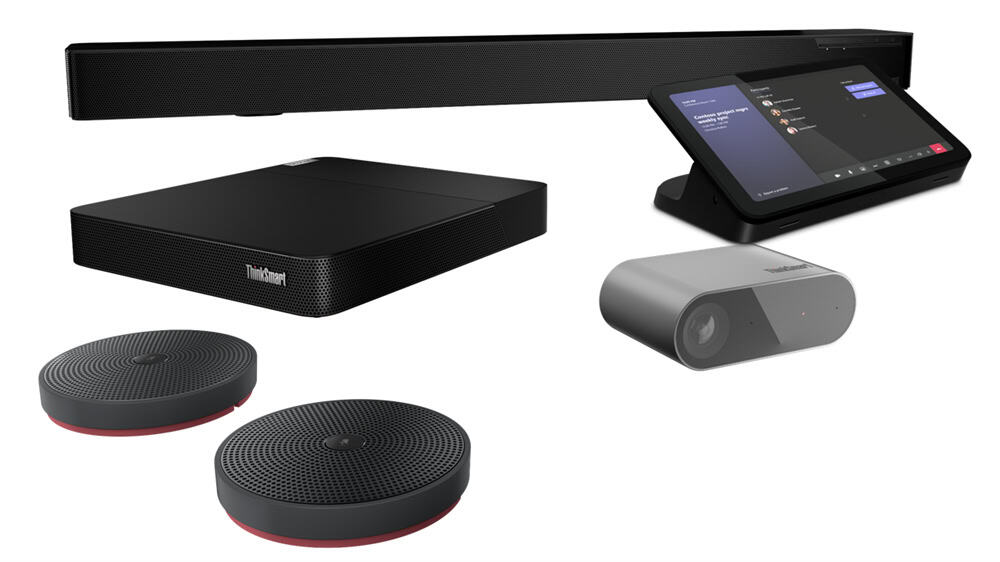 Lenovo ThinkSmart Core + IP Controller Full Room Kit video conferencing systeem 8 MP Ethernet LAN (12QN0004MB) thumbnail