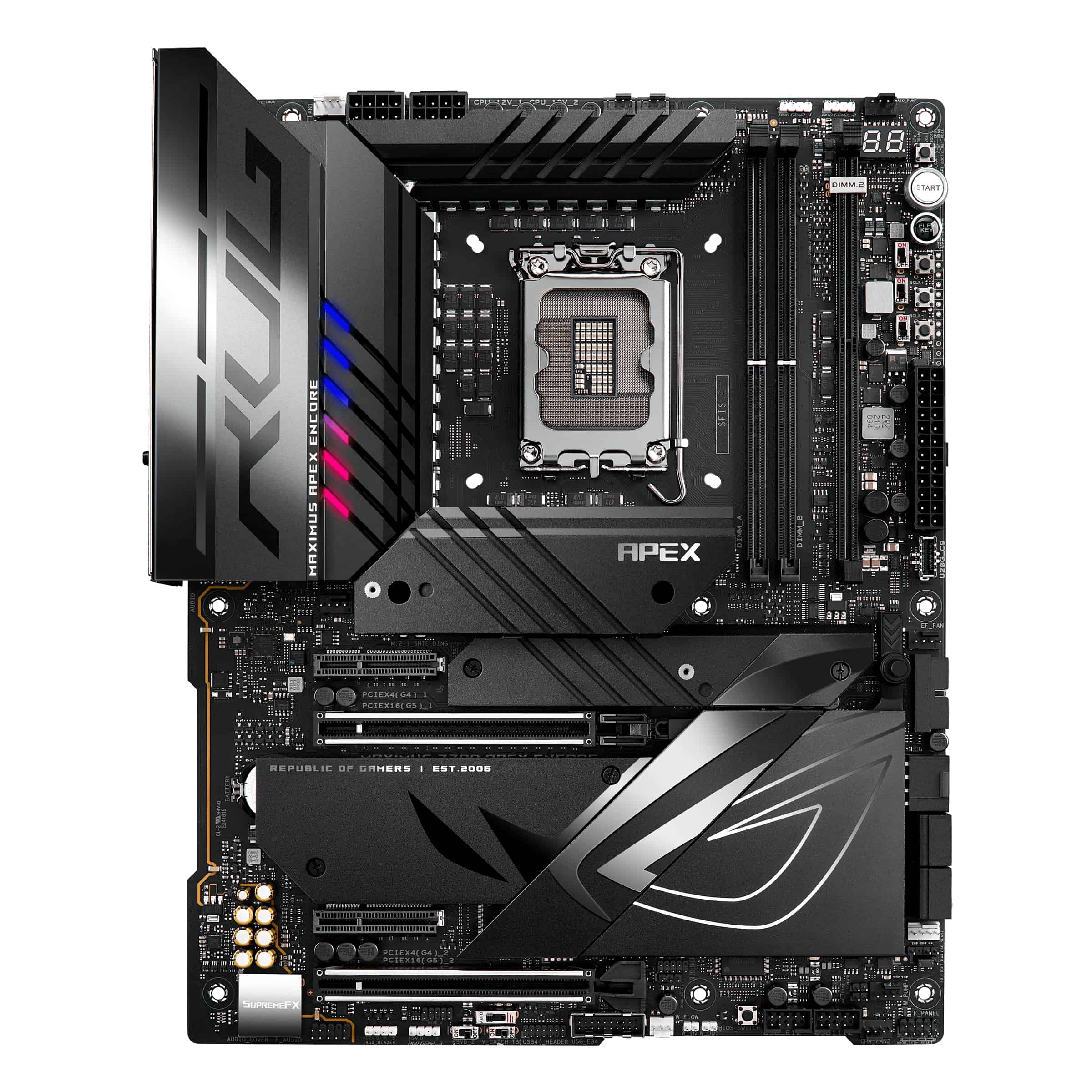 ASUS ROG MAXIMUS Z790 APEX ENCORE Intel Z790 LGA 1700 ATX (90MB1FX0-M0EAY0) thumbnail