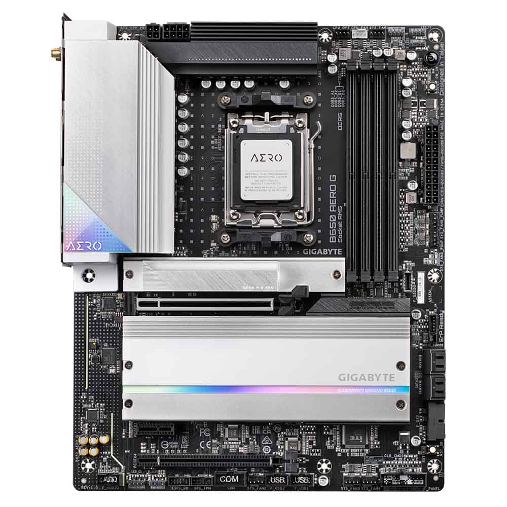 Gigabyte B650 AERO G moederbord AMD B650 Socket AM5 ATX (B650 AERO G) thumbnail