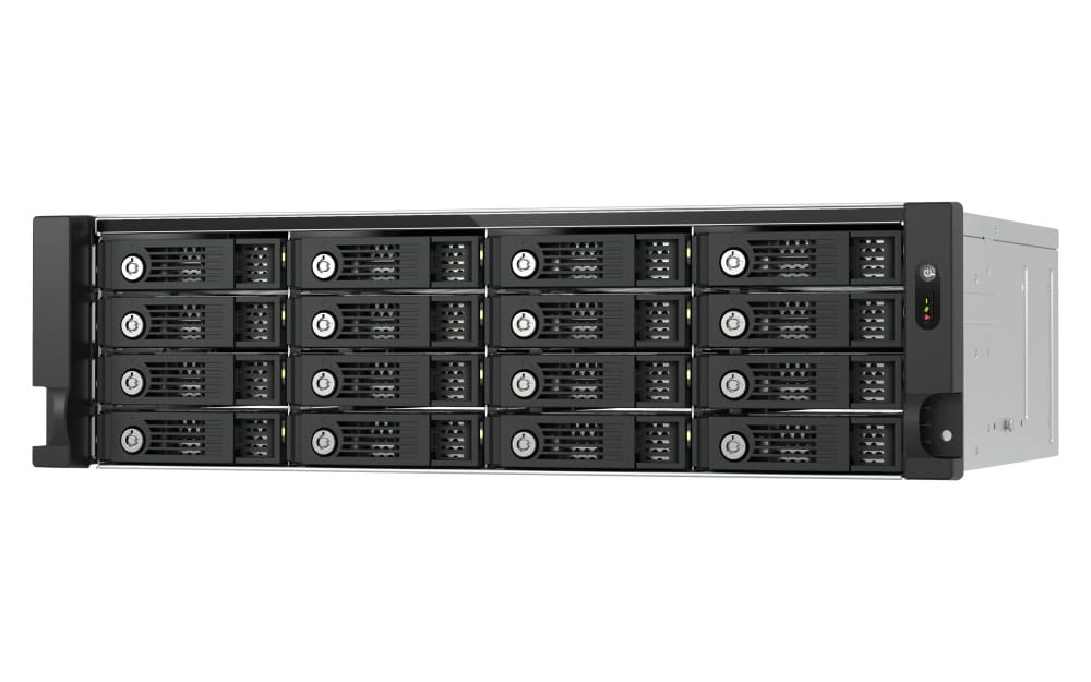 QNAP TL-R1600PES-RP behuizing voor opslagstations HDD-/SSD-behuizing Zwart, Grijs 2.5/3.5 (TL-R1600PES-RP) thumbnail