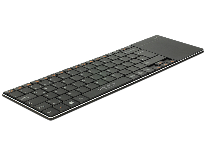 DeLOCK 12454 toetsenbord voor mobiel apparaat Zwart Micro-USB (12454) thumbnail