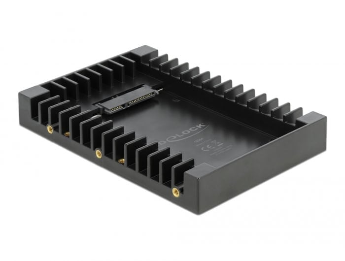 DeLOCK Installation Frame for 2.5″ SATA drive 8,89 cm (3.5") Opslagschijflade Zwart (18364) thumbnail