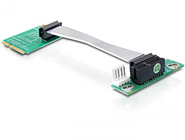 DeLOCK Mini PCI Express/PCI Express interfacekaart/-adapter (41305) thumbnail