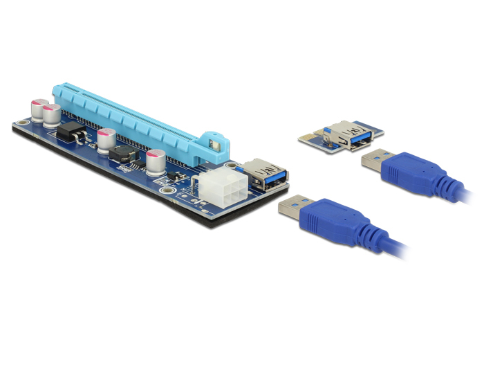 DeLOCK 41426 interfacekaart/-adapter Intern PCI, PCIe, USB 3.2 Gen 1 (3.1 Gen 1) (41426) thumbnail