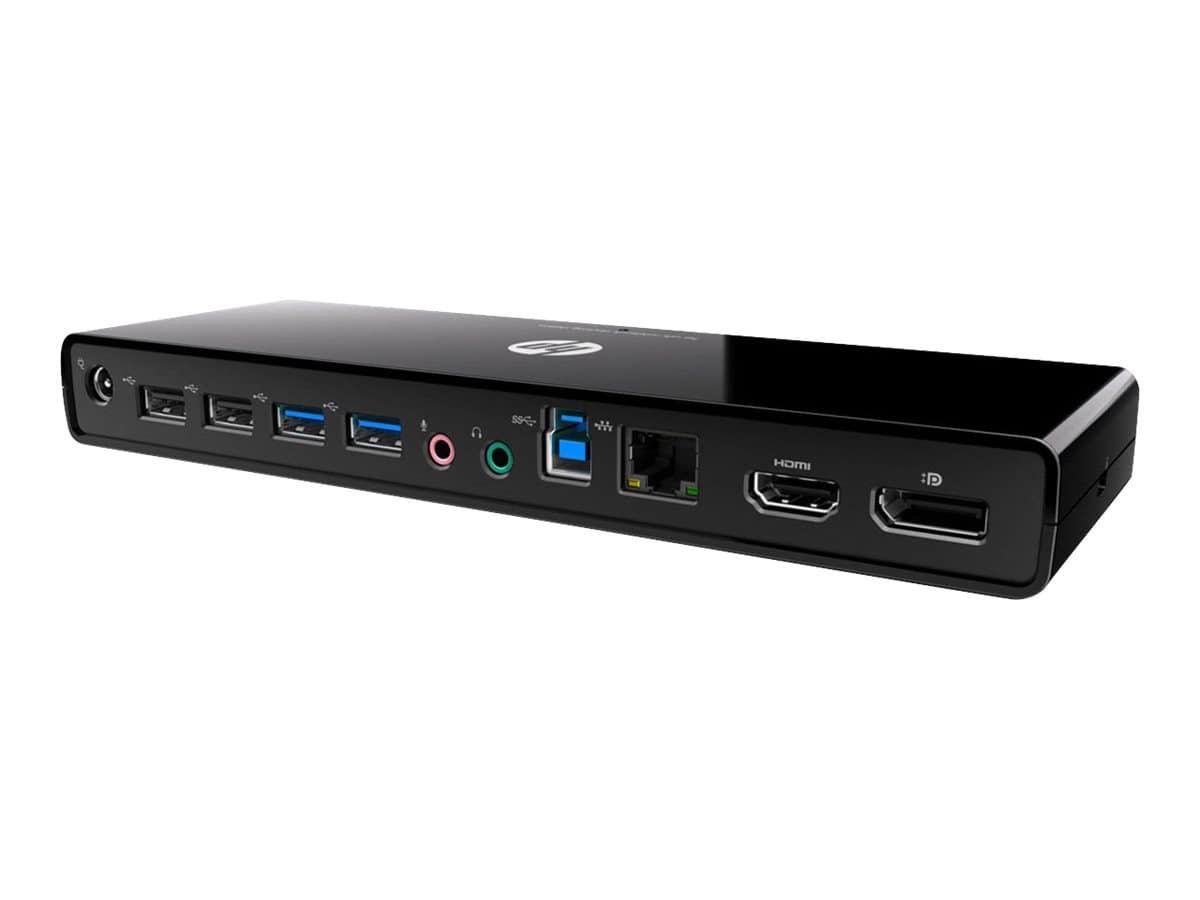 HP SPS- USB 3.0 Port Replicator (589144-001.690649-001) thumbnail