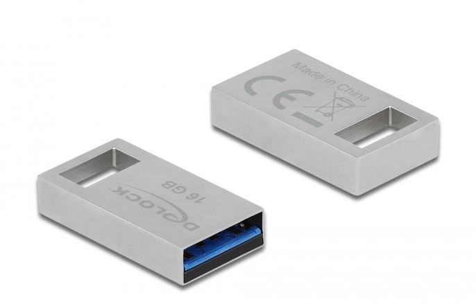 DeLOCK 54069 USB flash drive 16 GB USB Type-A 3.2 Gen 1 (3.1 Gen 1) Zilver (54069) thumbnail