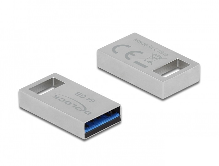 DeLOCK 54071 USB flash drive 64 GB USB Type-A 3.2 Gen 1 (3.1 Gen 1) Zilver (54071) thumbnail
