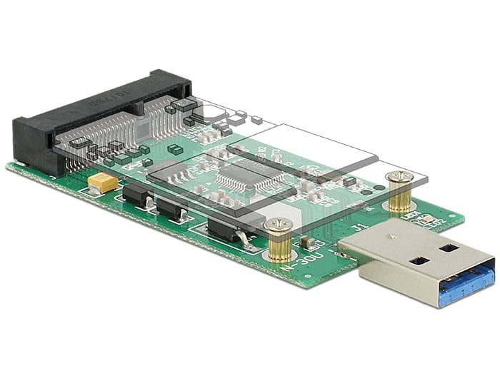 DeLOCK 62681 interfacekaart/-adapter mSATA (62681) thumbnail