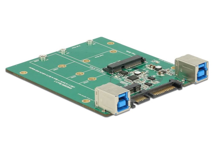 DeLOCK 62732 interfacekaart/-adapter Intern M.2, mSATA (62732) thumbnail