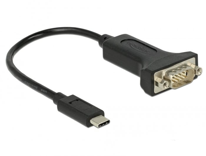 DeLOCK 63908 seriële kabel Zwart 0,15 m DB-9 (63908) thumbnail