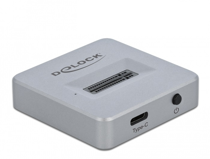 DeLOCK 64000 basisstation voor opslagstations Zilver (64000) thumbnail