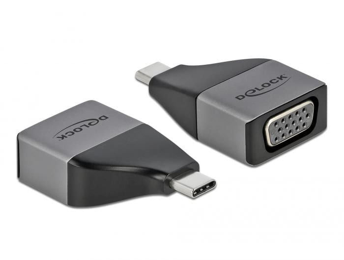 DeLOCK 64002 USB grafische adapter 1920 x 1080 Pixels Grijs (64002) thumbnail