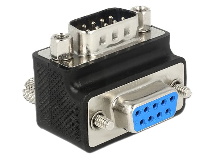 DeLOCK 65593 tussenstuk voor kabels VGA Zwart, Zilver (65593) thumbnail