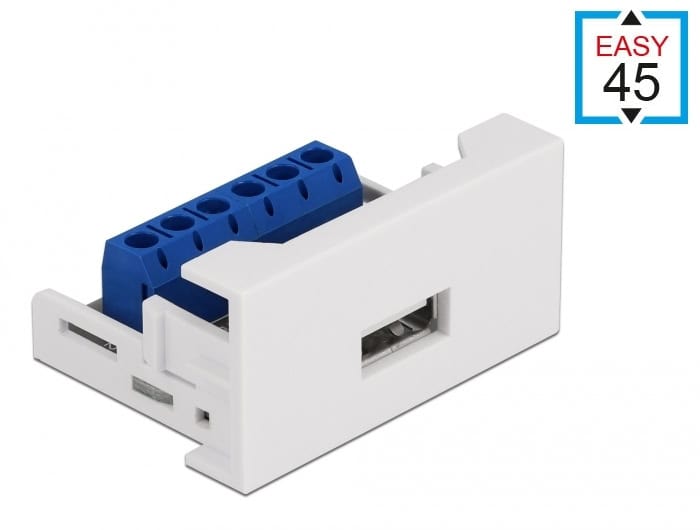 DeLOCK 81343 kabel-connector USB 2.0 Typ-A Wit (81343) thumbnail