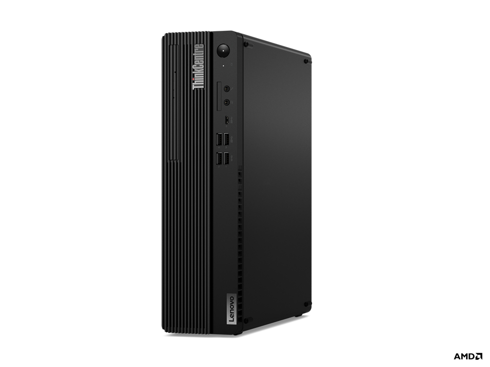 Lenovo ThinkCentre M75s AMD Ryzen™ 5 5600G 16 GB DDR4-SDRAM 512 GB SSD Windows 11 Pro SFF PC Zwart (11R8004RGE) thumbnail