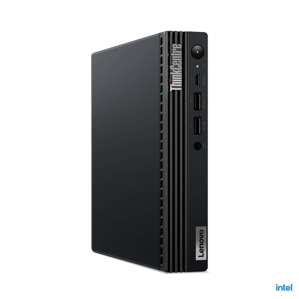 Lenovo ThinkCentre M70q Intel® Core™ i5 i5-13400T 8 GB DDR4-SDRAM 256 GB SSD Mini PC Zwart (12E3004LGE) thumbnail