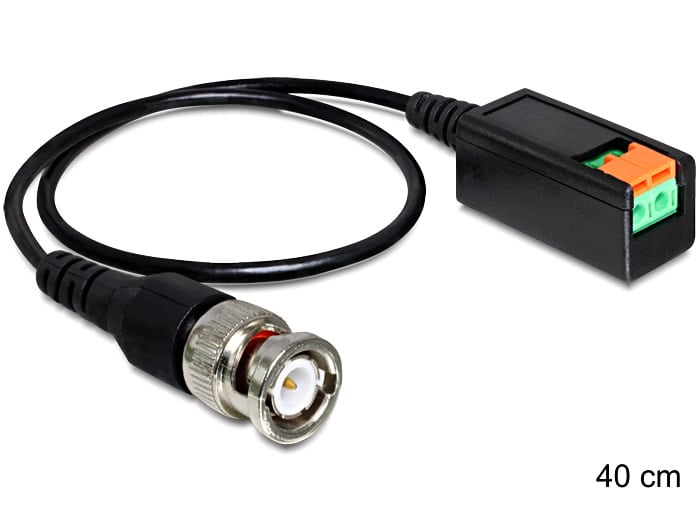 DeLOCK 83181 Signaalkabel 0,4 m Zwart (83181) thumbnail