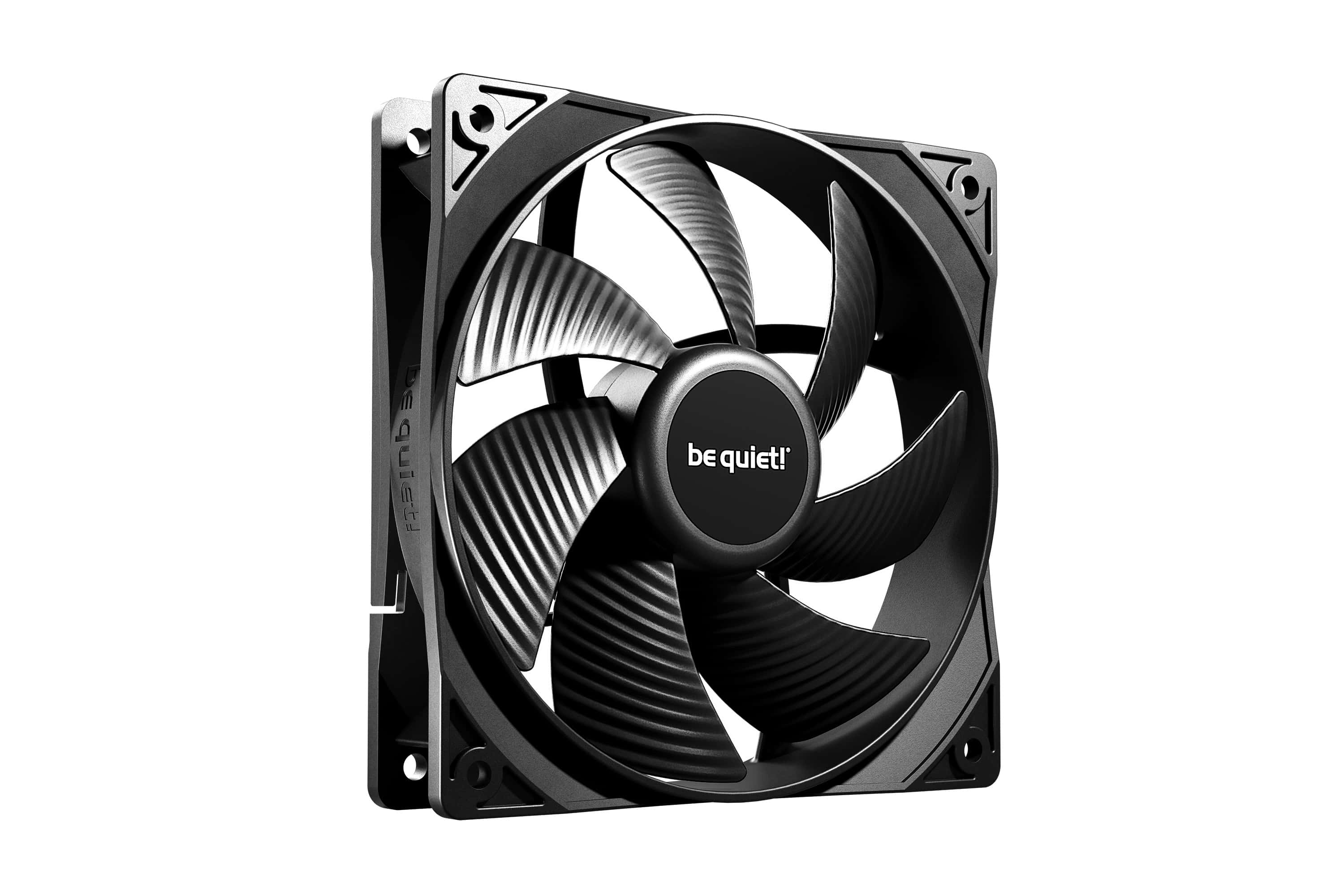 be quiet! Pure Wings 3 120mm PWM Computer behuizing Ventilator 12 cm Zwart 1 stuk(s) (BL105) thumbnail