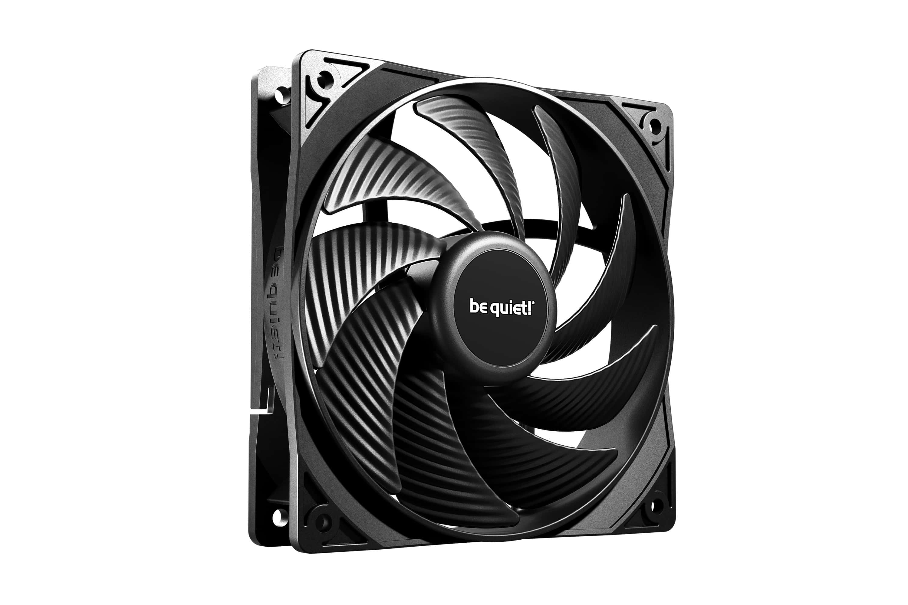 be quiet! Pure Wings 3 120mm PWM high-speed Computer behuizing Ventilator 12 cm Zwart 1 stuk(s) (BL106) thumbnail