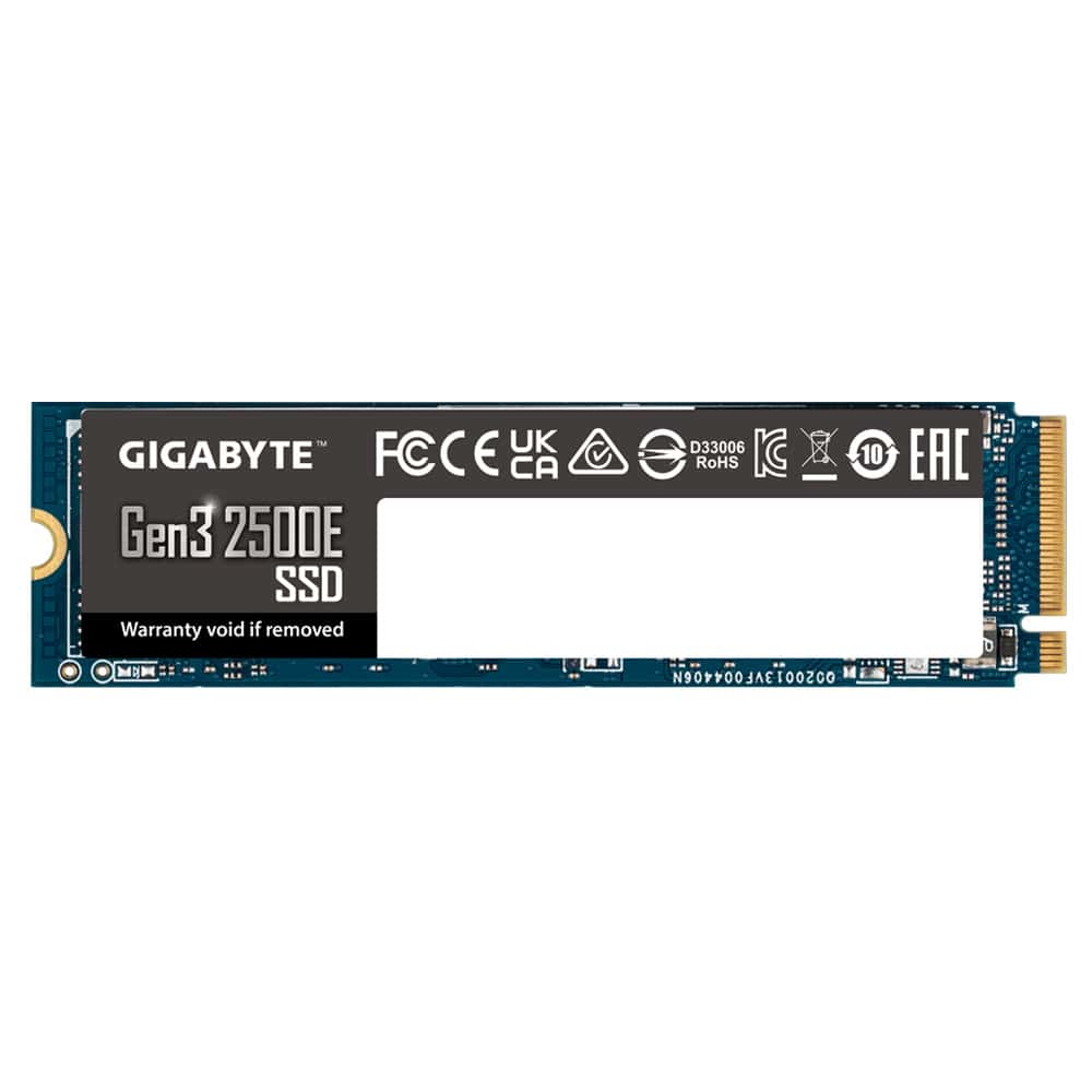 Gigabyte Gen3 2500E SSD 2TB M.2 PCI Express 3.0 3D NAND NVMe (G325E2TB) thumbnail