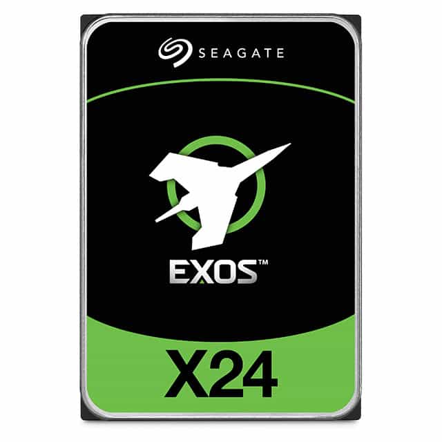 Seagate Exos X24 interne harde schijf 24 TB 7200 RPM 512 MB 3.5" SATA (ST24000NM002H) thumbnail