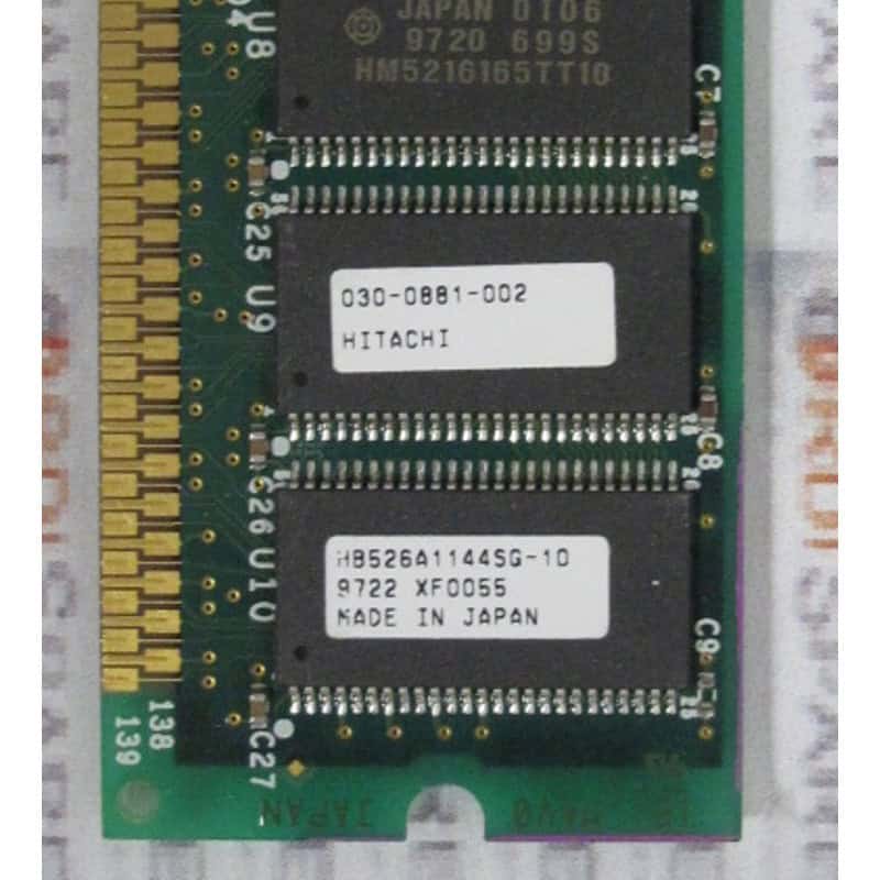 HP PCA O2 MEMORY DIMM 16MB 1MX144 (030-0881-002) thumbnail