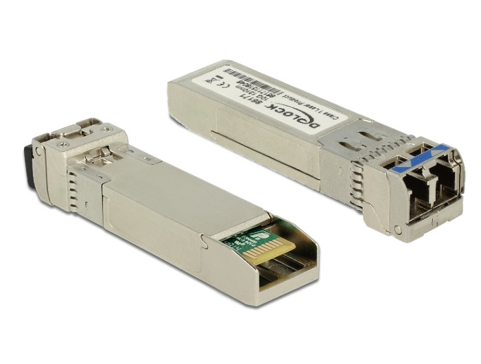 DeLOCK 10GBase-LR netwerk transceiver module Vezel-optiek 10000 Mbit/s SFP+ 1310 nm (86171) thumbnail
