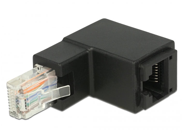 DeLOCK 86424 tussenstuk voor kabels RJ-45 Zwart (86424) thumbnail