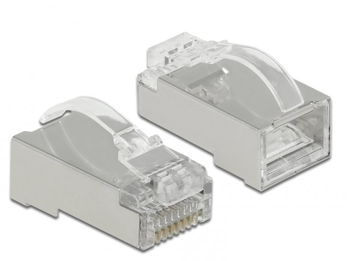 DeLOCK 86474 kabel-connector RJ-45 Transparant (86474) thumbnail