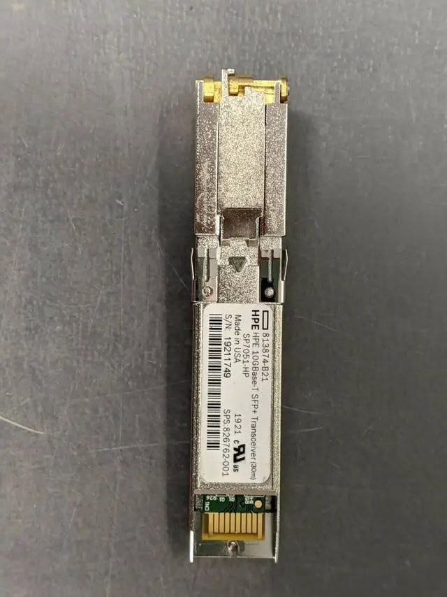 HPE SPS-Trnsceiver 10GBASE-T SFP+ 30m RJ45 (826762-001) (826762-001) thumbnail