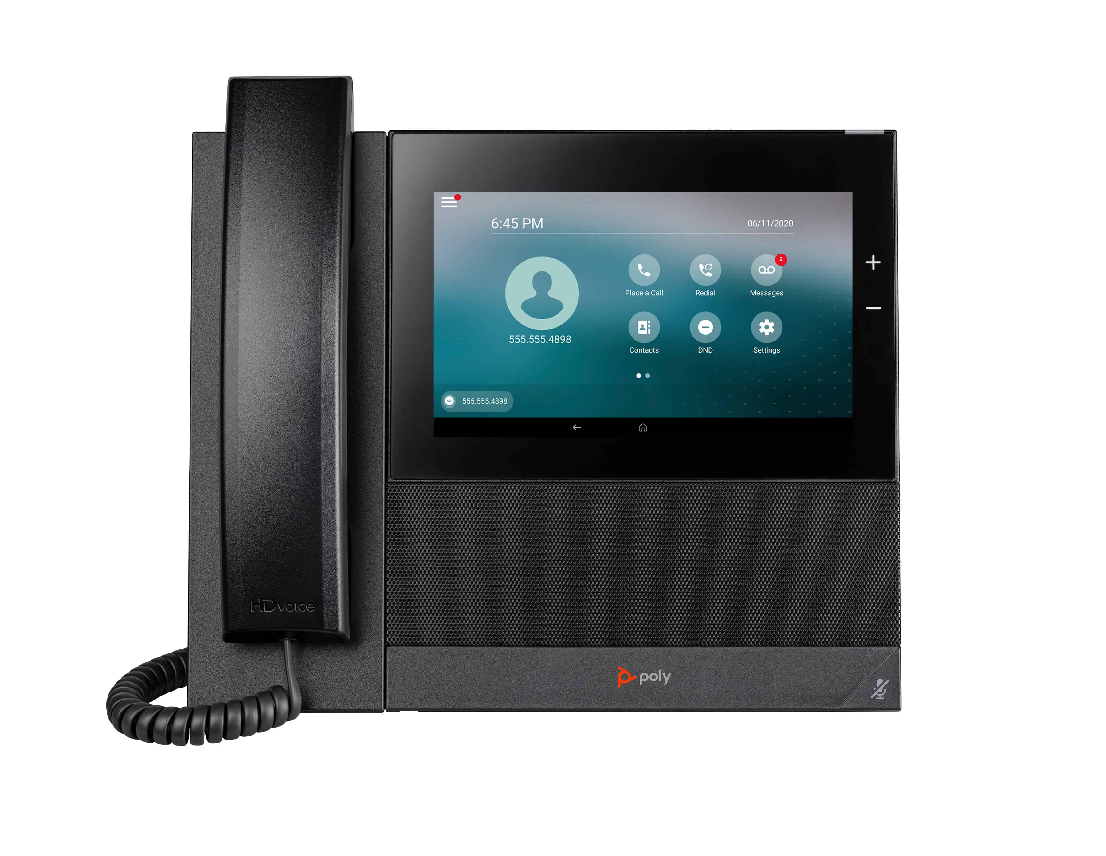 HP Poly CCX 600 Business Media Phone met ondersteuning voor Open SIP en PoE (830101-001) thumbnail