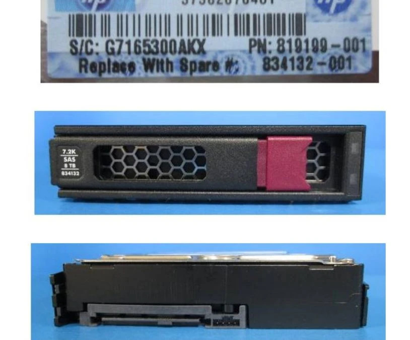 HP DRV SSD 1.6TB 12G SFF SAS MU (834293-001) thumbnail