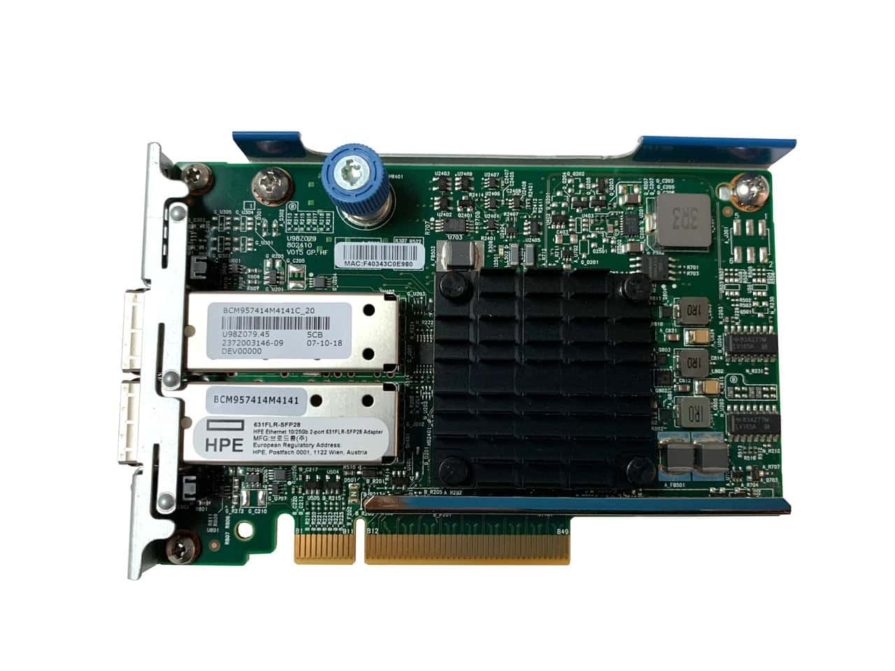 HP SPS - PCA FLR Adptr 2p 25GBE SFP28 (840133-001) thumbnail