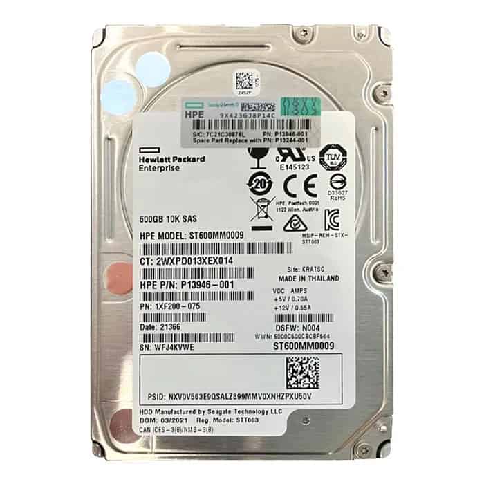 HP SPS-DRV HDD 600GB 12G 10K SFF SAS ENT (849520-001) thumbnail