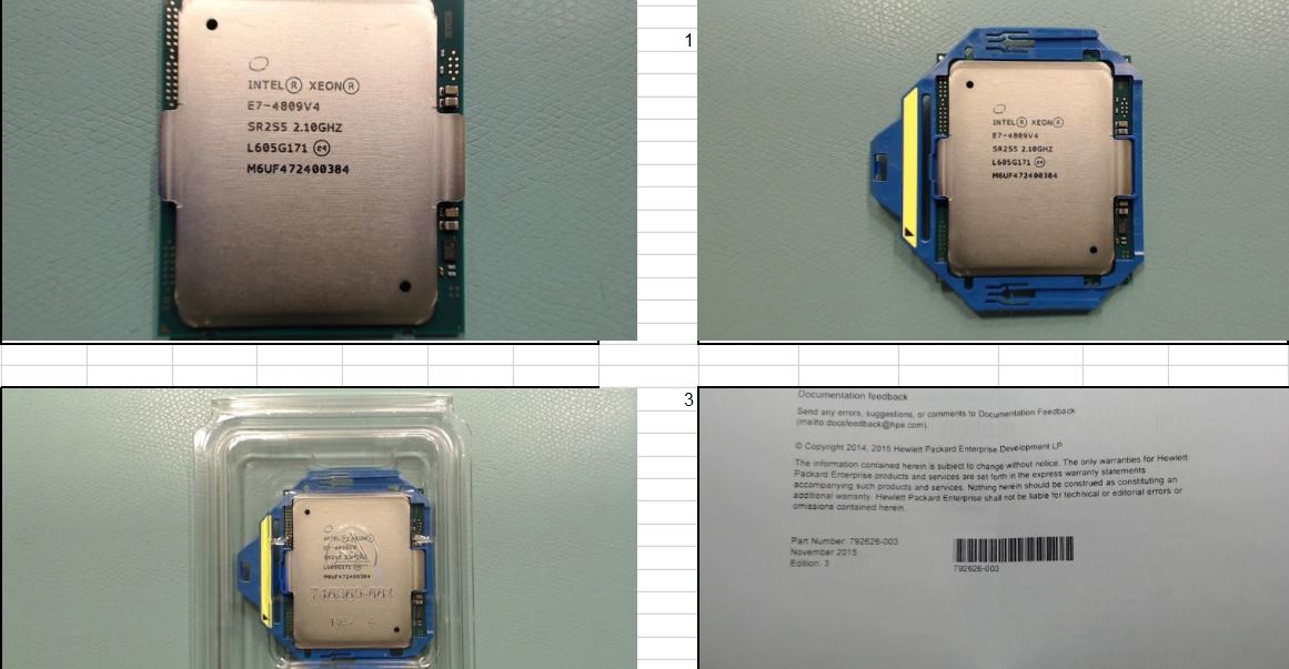 HP Intel Xeon E7-4809v4 8-Core (858200-001) thumbnail