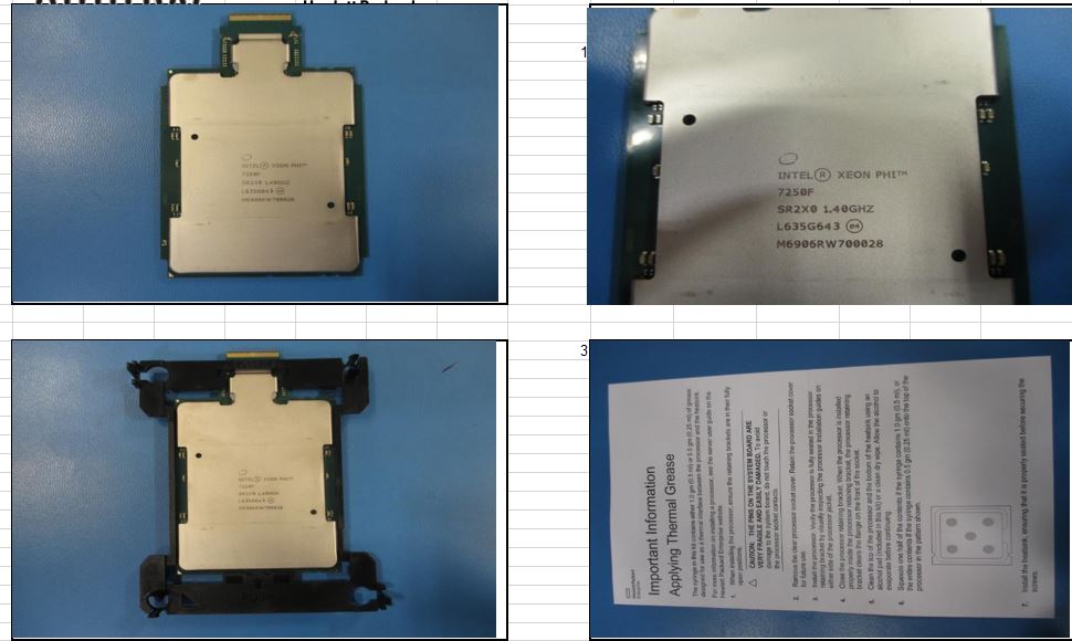 HP SPS-CPU KNL 7250F 68C 1.40G 34M 230W (867564-001) thumbnail