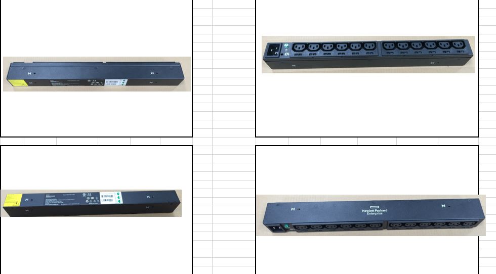 HP SPS-PDU 3.6kVA 100-240V 12ot WW Bsc 1U (868592-001) thumbnail
