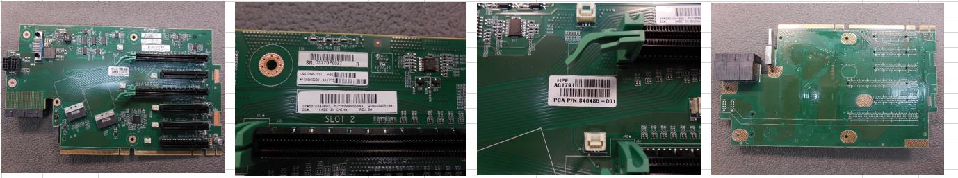 HP SPS-PCA 6PCIe 2x4NVMe Riser (881684-001) thumbnail