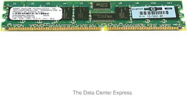 HP DIMM 4GB DDR3,REG-1333,DR,256MX4,1.5V,NO (9010175) thumbnail