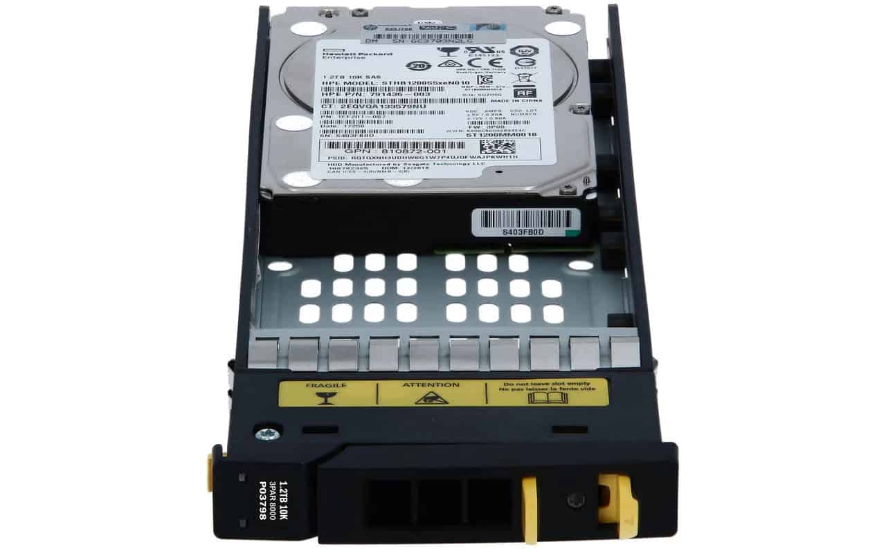 HP HDD1.2TB, 2.5 512N SEC,SAS 12 GB/S,10K (P0002988-001) thumbnail