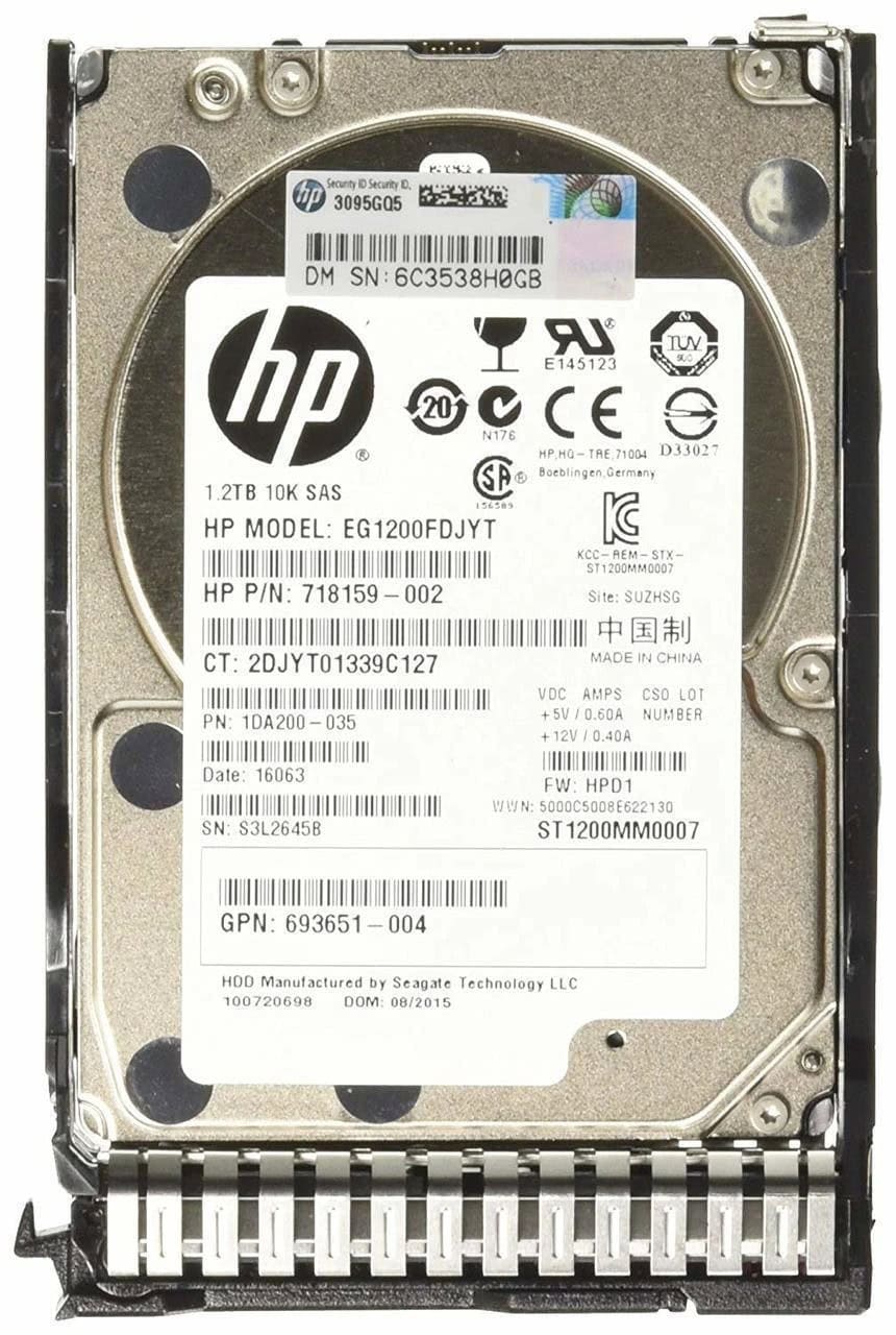 HP HDD ST300MP0005(VALKYRIE),STD MDL,SAS12 (P0002993-001) thumbnail