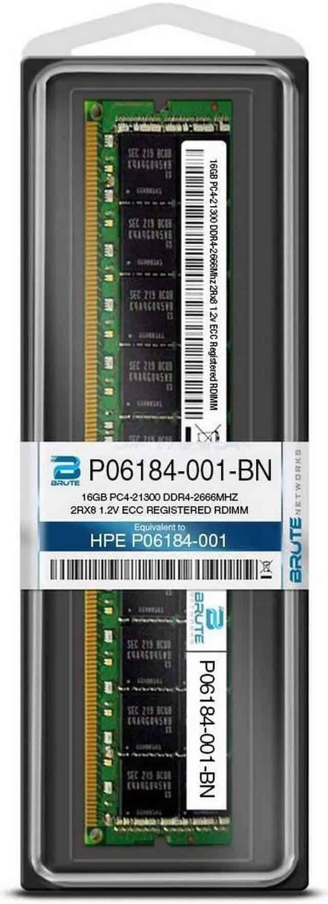 HP SPS-DIMM 16GB PC4-2666V-R 1Gx8 Kit (P06184-001) thumbnail
