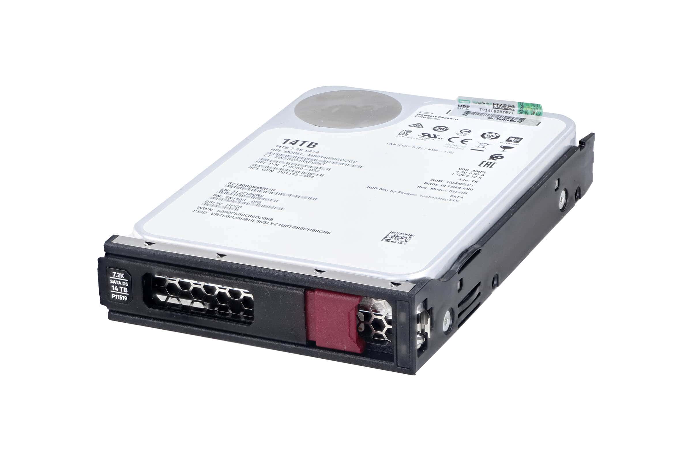 HP SPS-DRV HDD 14TB 6G LFF SATA He LP DS (P11519-001) thumbnail