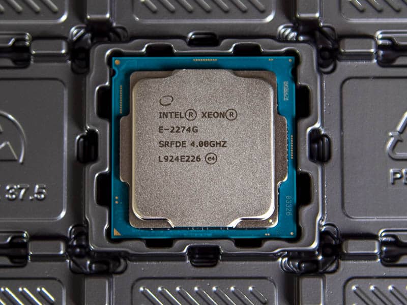 Intel Xeon E-2274G Processor (P19110-001) thumbnail