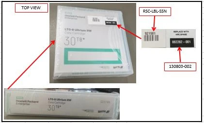HP SPS-Data Cartridge, LTO-9 45TB RW (P37367-001) thumbnail