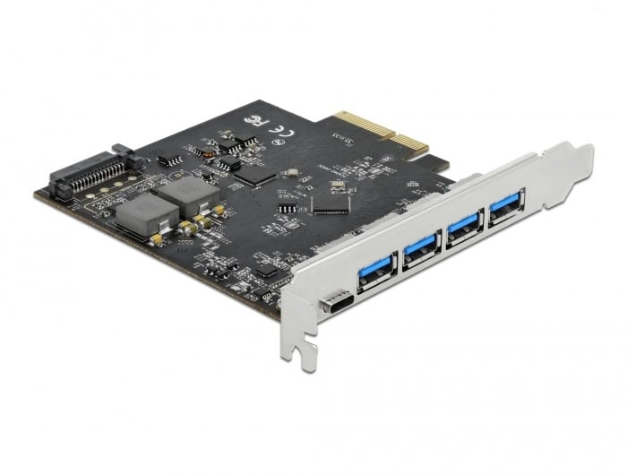 DeLOCK 89026 interfacekaart/-adapter Intern USB 3.2 Gen 2 (3.1 Gen 2) (89026) thumbnail
