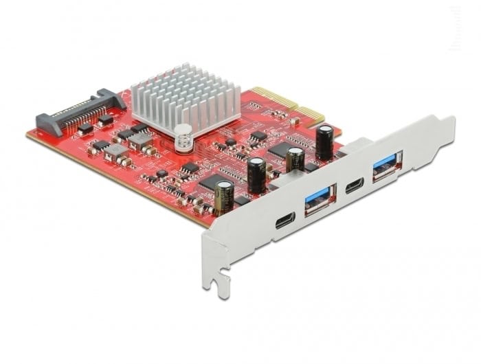 DeLOCK 89041 interfacekaart/-adapter Intern USB 3.2 Gen 2 (3.1 Gen 2) (89041) thumbnail