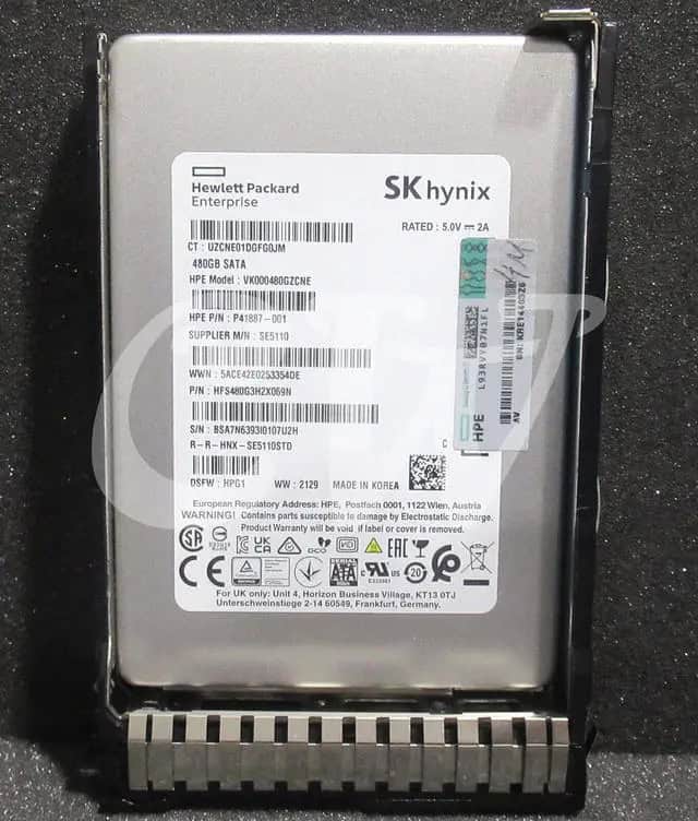 HP SPS-DRV SSD 1.6TB SFF NVMe MU U.3ST SC (P48213-001) thumbnail